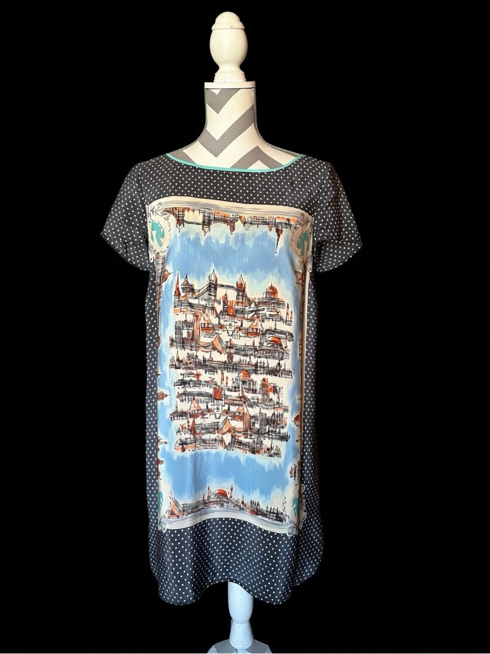 Anthropologie Maeve Silk Shift Dress